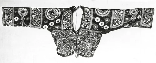 Bodice by India, textile, 1801-1900
