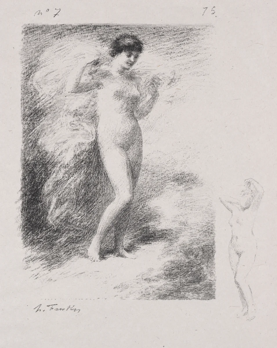 Néère by Henri Fantin-Latour, print, 1903-1905
