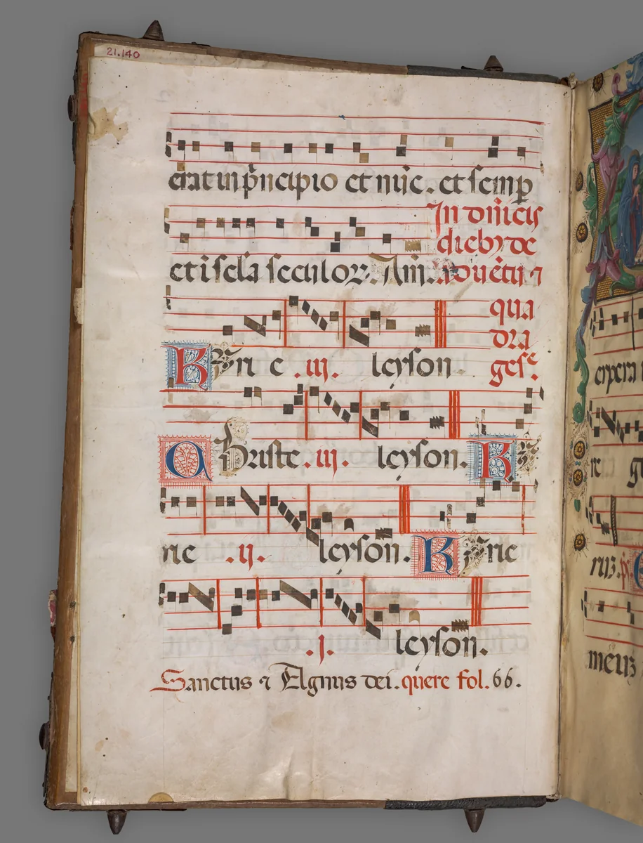 Gradual by Girolamo dai Libri, manuscript, 1515-1525