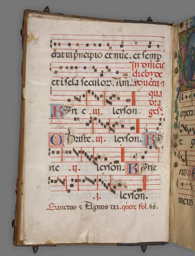Gradual by Girolamo dai Libri, manuscript, 1515-1525