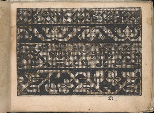 Neu künstlich Modelbuch (page 44r) by Bernhard Jobin, book, 1598