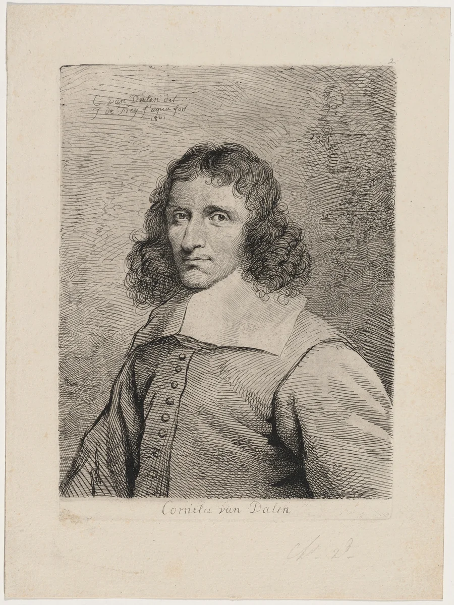 Cornelius van Dalen by Johannes Pieter de Frey, print, 1801