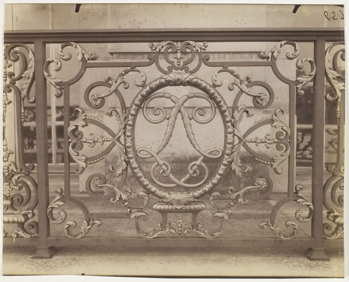 Versailles, Grille du Chateau by Jean-Eugène-Auguste Atget, photograph, 1905