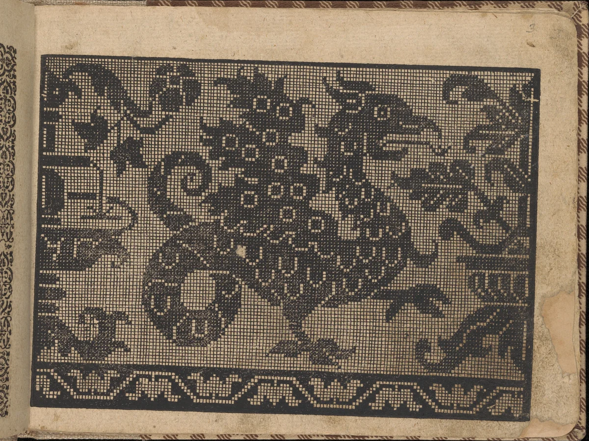 New Künstlichs Modelbuch (Page 3 recto) by Bernhard Jobin, book, 1600