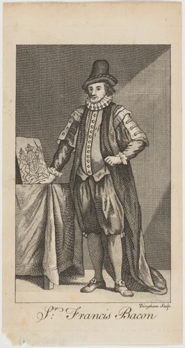 Sir Francis Bacon by William Tringham, print, 1762