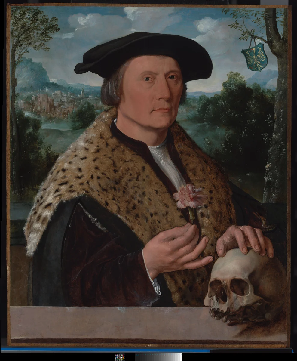 Pompeius Occo by Dirck Jacobsz, painting, 1531