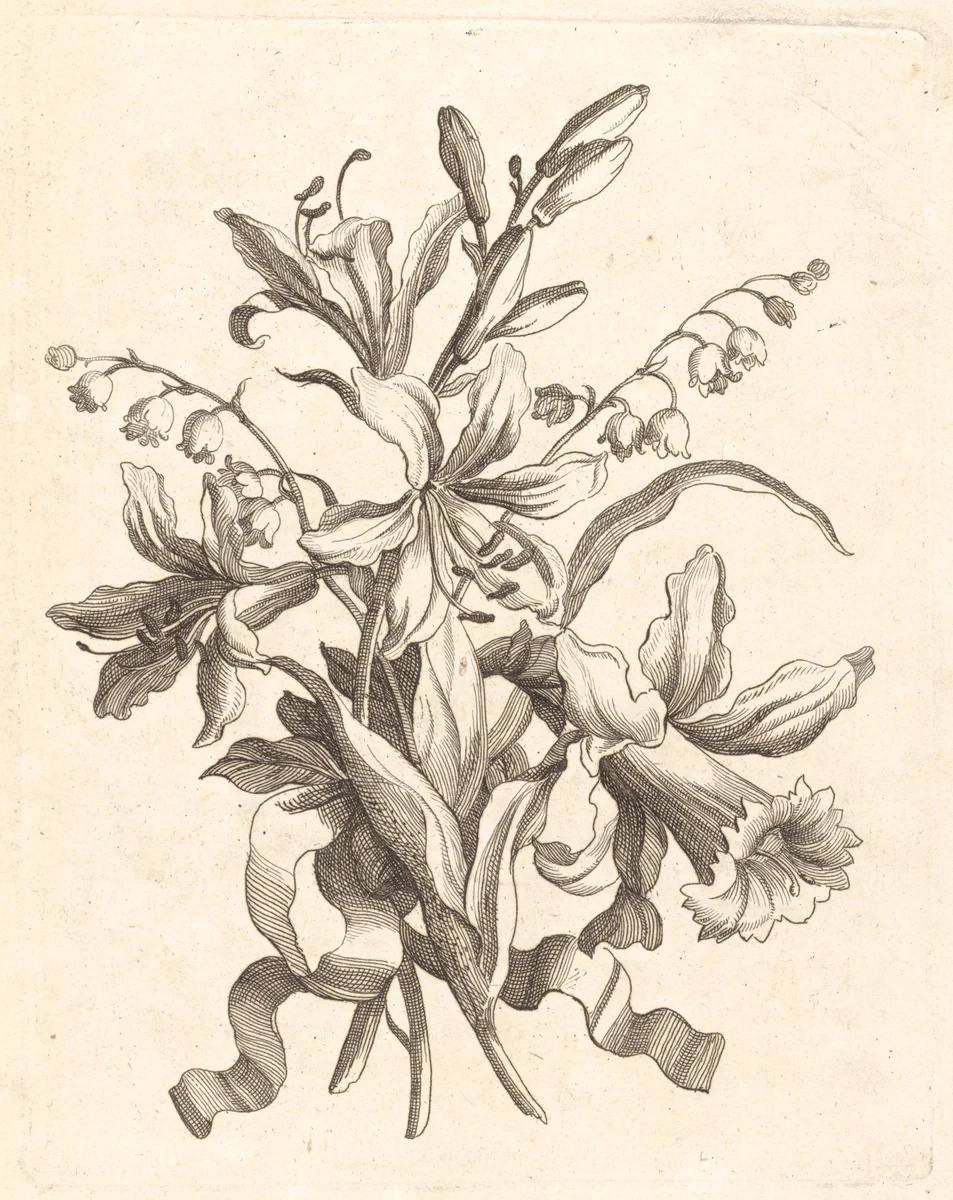 [Small Bouquets] by Jean Baptiste Monnoyer, book, 1659-1699