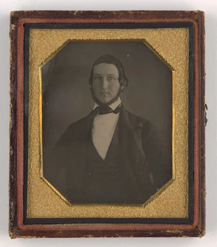 Portrait of a Young Man by Unidentified Photographer, photograph, 1860