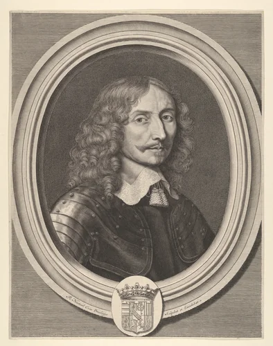 Henri II de Lorraine, marquis de Mouy by Robert Nanteuil, print, 1646-1656