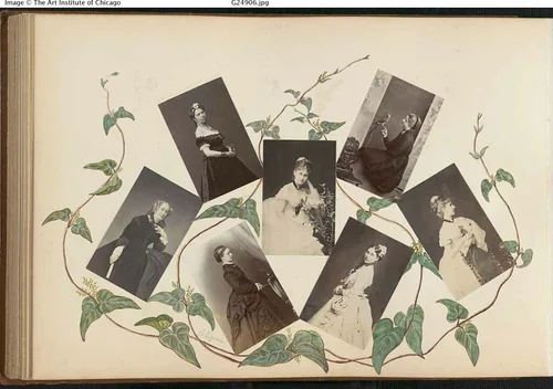 The Madame B Album by Marie-Blanche Hennelle Fournier, photograph, 1870-1879