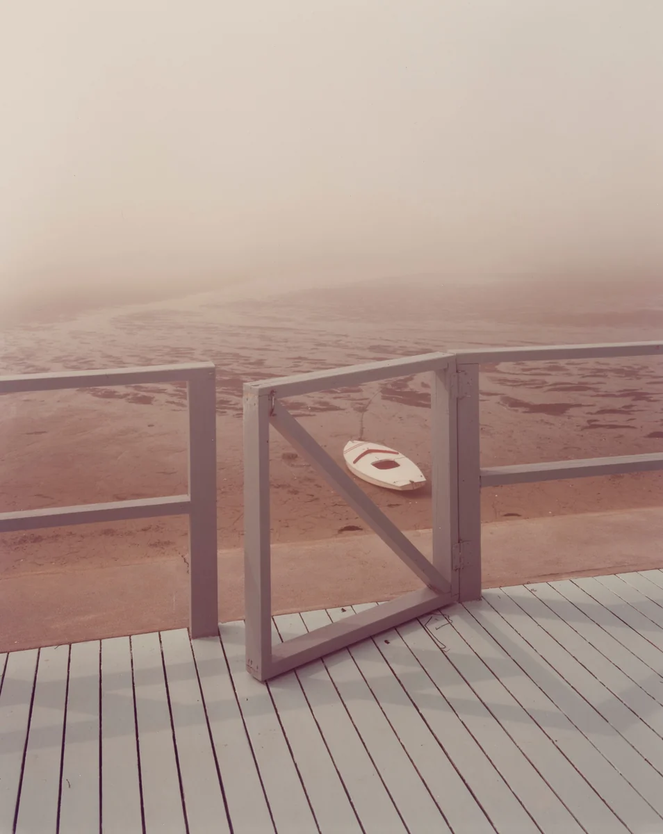 The Bay, Morning Fog, Provincetown, Massachusetts by Joel Meyerowitz, photograph, 1977