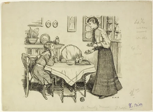 A Country Mouse by Katherine May Roberts, drawing, 1900-1913