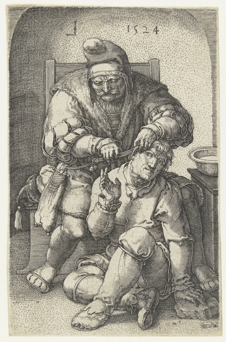 De chirurgijn by Unknown, print, 1524