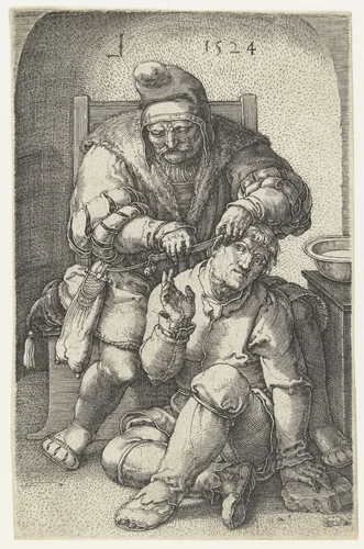 De chirurgijn by Unknown, print, 1524