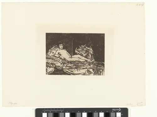 Olympia by Edouard Manet, print, 1867