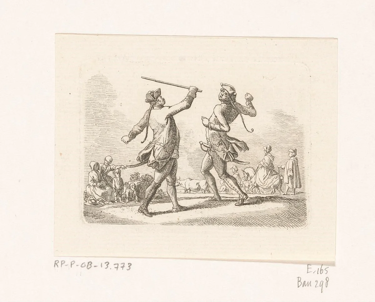 Hoe een schurk zijn straf incasseert by Daniel Nikolaus Chodowiecki, print, 1776