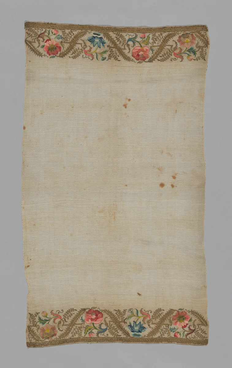 Towel/Napkin by Turkey, textile, 1875-1900
