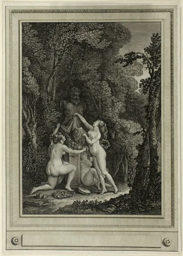 The Scrupulous Nymphs by Gérard Vidal, print, 1762-1804