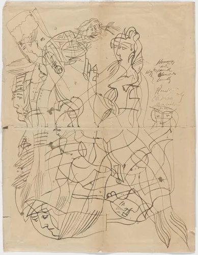 Untitled by Baron de Ravallet, drawing, 1897