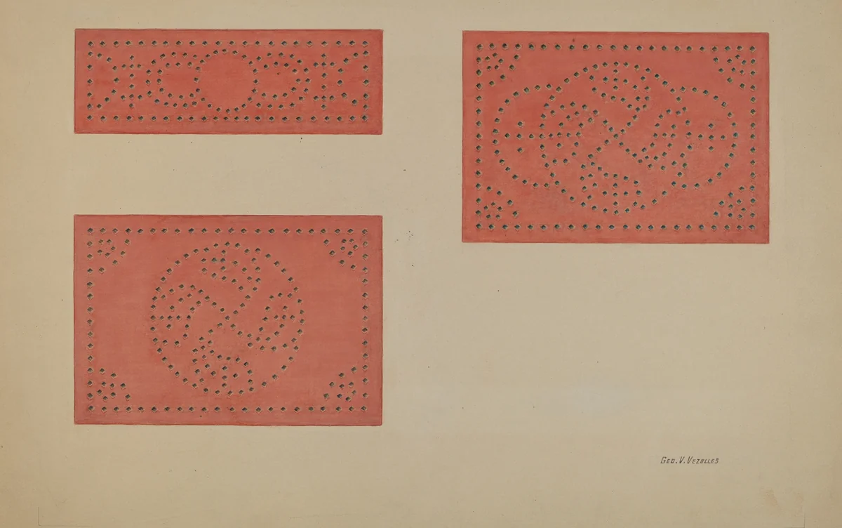 Shaker Tin Safe by George V Vezolles, index of american design, 1939