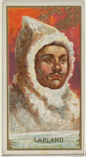 Lapland, from the Types of All Nations series (N24) for Allen & Ginter Cigarettes by Allen & Ginter, print, 1889