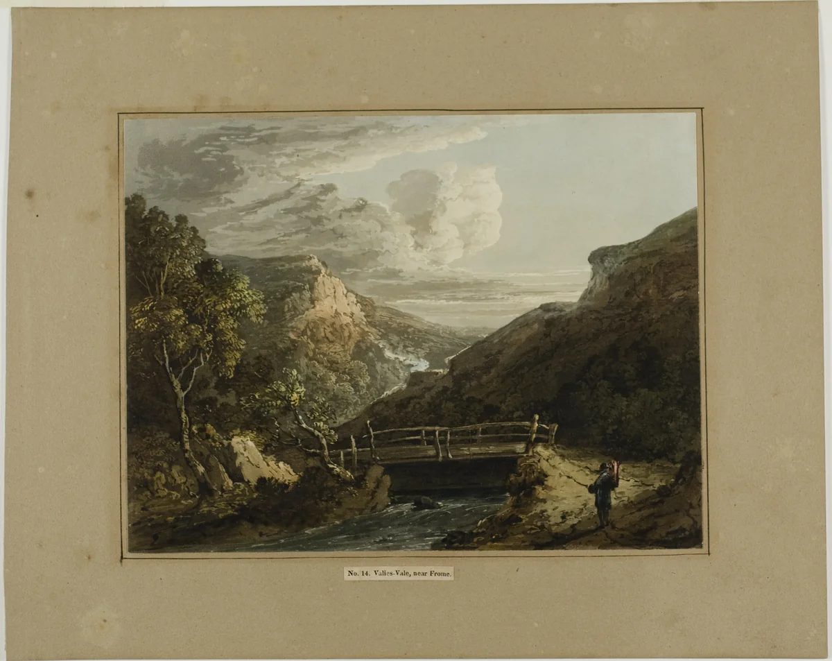 Valies-Vale, Near Frome by Theodore Henry Fielding, print, 1801-1851