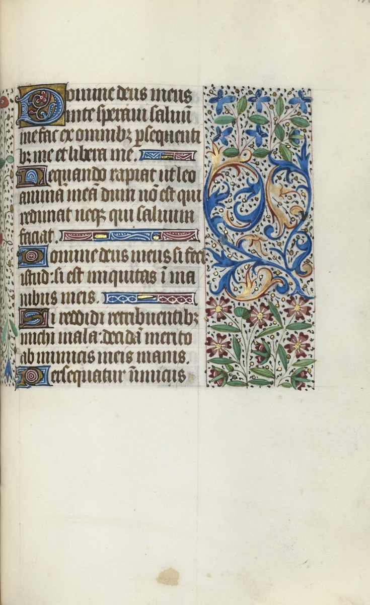 Book of Hours (Use of Rouen): fol. 113r by Master of the Geneva Latini, book, 1465-1475