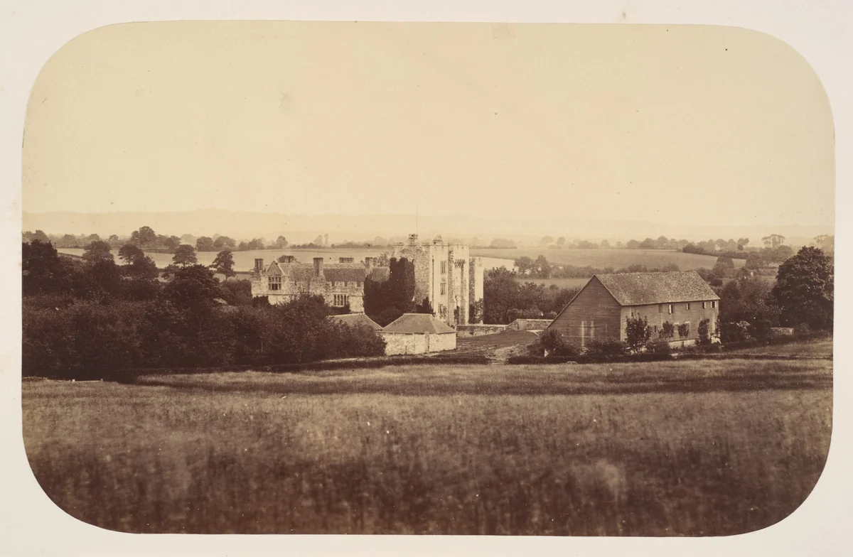 Hever Castle, Kent by Henry Thomas Wood, photograph, 1857