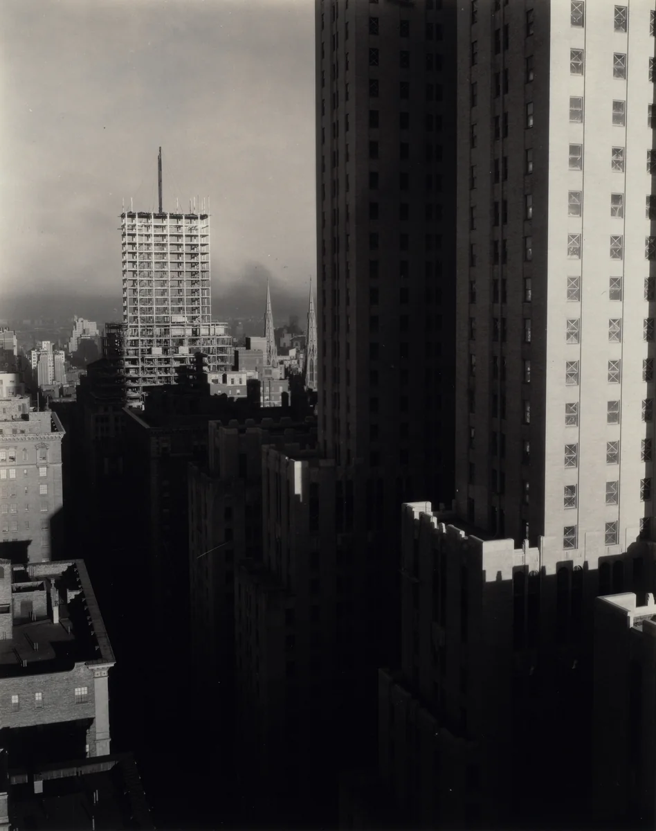 From My Window at the Shelton, West by Alfred Stieglitz, photograph, 1931