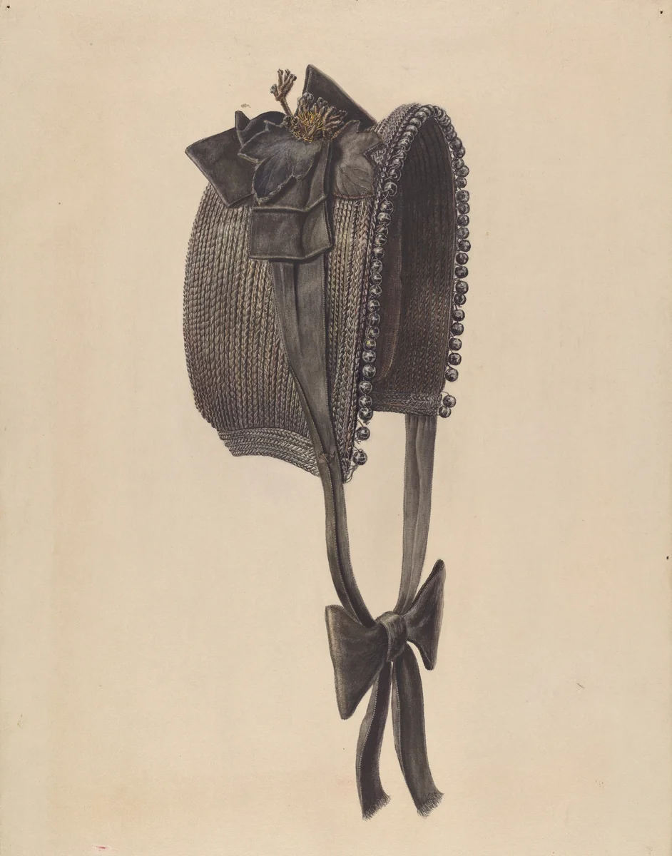 Bonnet by Francis Law Durand, index of american design, 1938