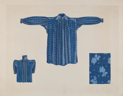 Man's Work Shirt by Verna Tallman, index of american design, 1937