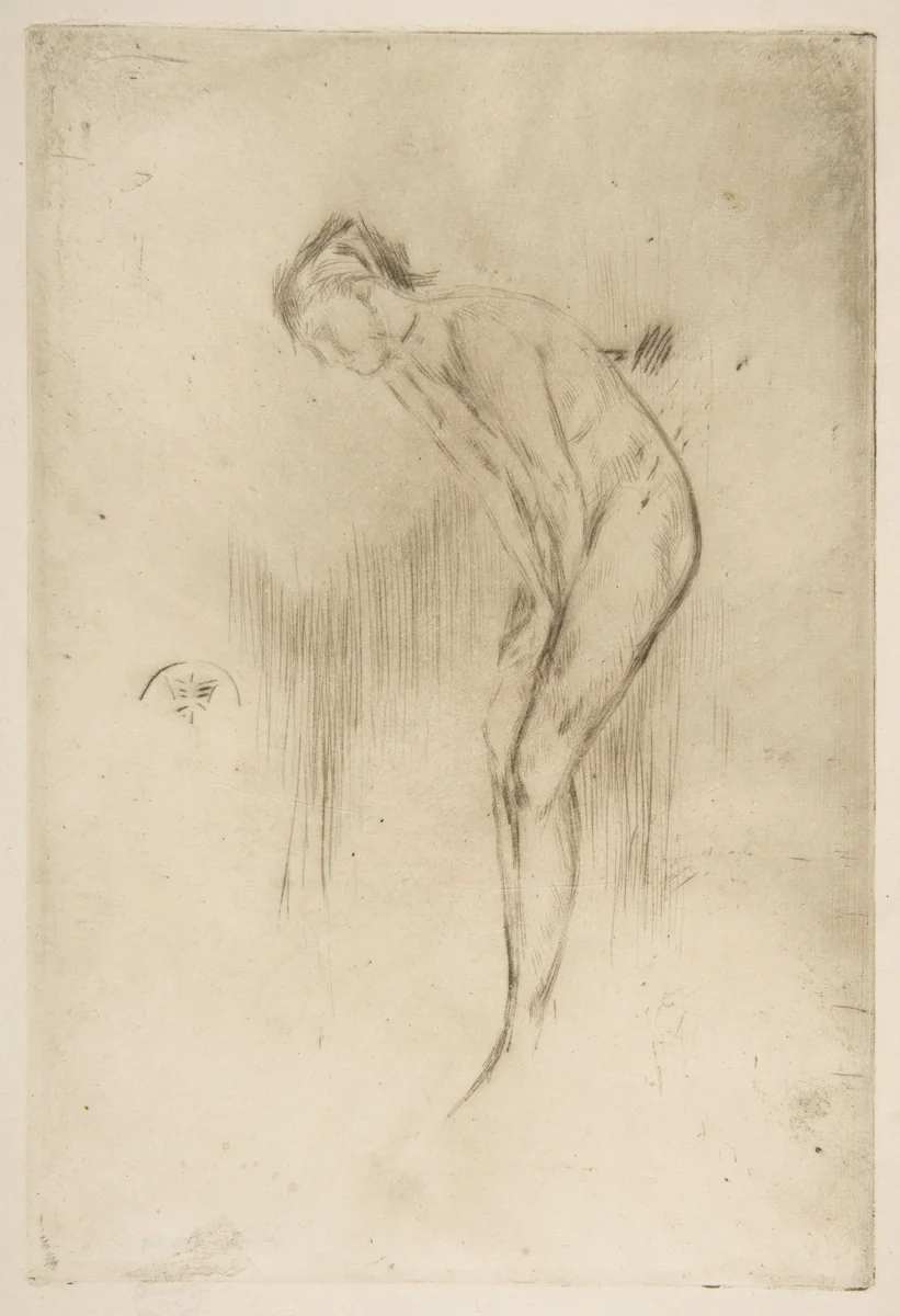 Tillie: a Model (Tillie Gilchrist) by James McNeill Whistler, print, 1873