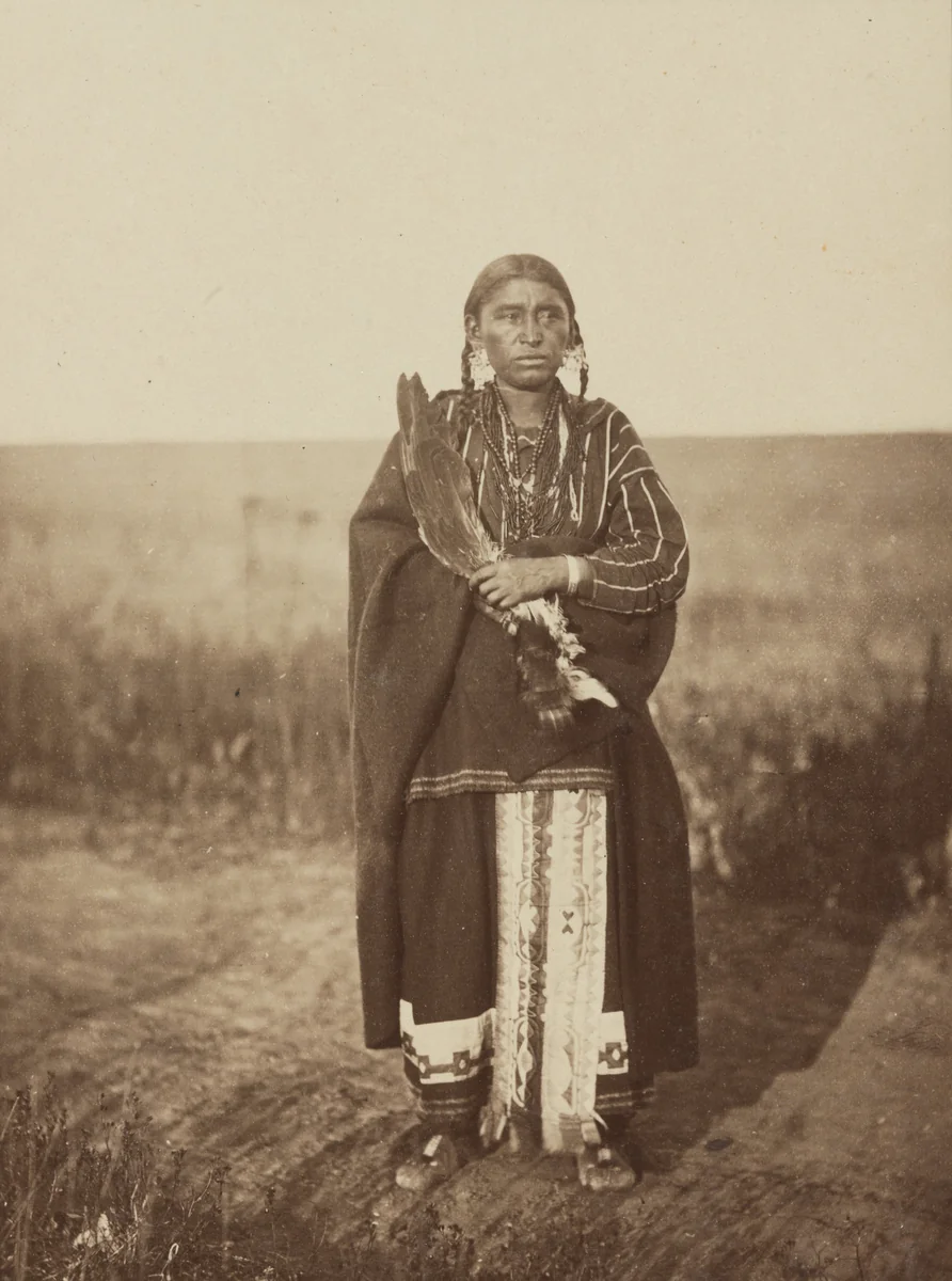 Betsy--An Omaha Squaw by William Henry Jackson, photograph, 1872
