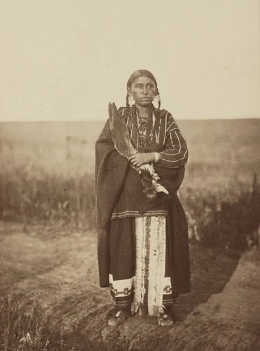 Betsy--An Omaha Squaw by William Henry Jackson, photograph, 1872