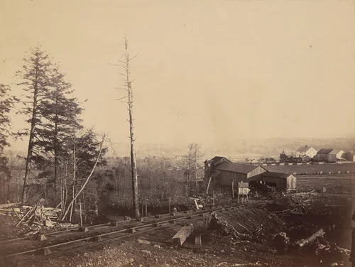 On the Moosic, East, Del. & Hudson Canal Co. by Thomas H. Johnson, photograph, 1858-1868