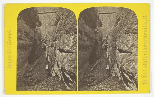 Entrance to Natural Bridge, No. 16 from the series "Imperial Gems" by H. D. Udall, photograph, 1875-1899