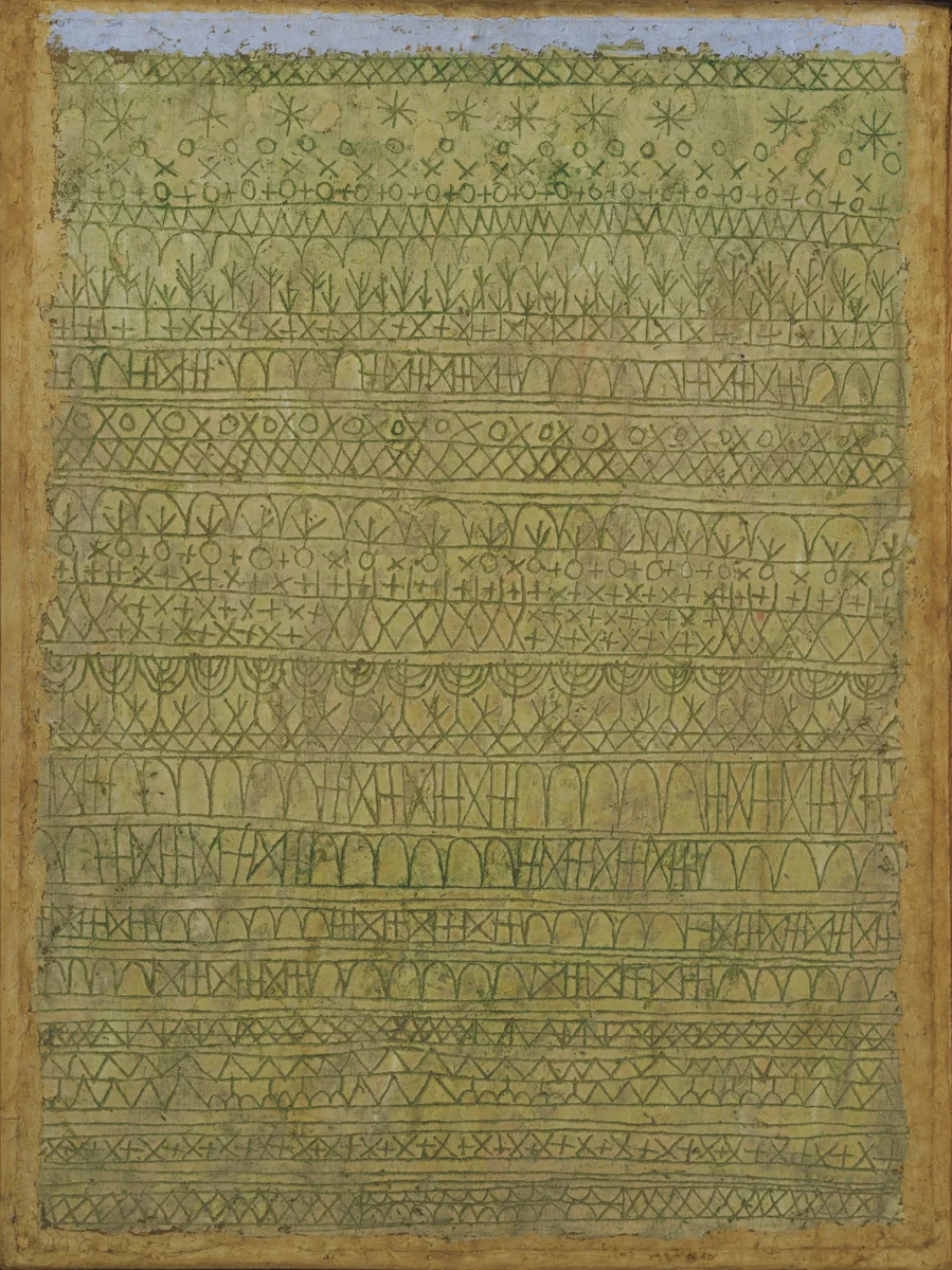 Pastorale (Rhythms) by Paul Klee, painting, 1927