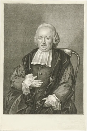 Portret van Frederik Adolph van der Marck by Jacob Houbraken, print, 1772-1774