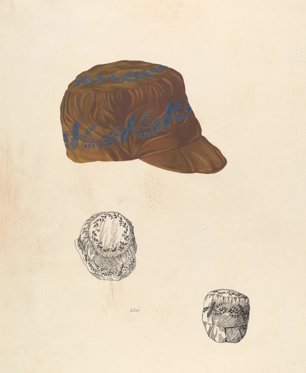 House Cap by Joseph L. Boyd, index of american design, 1938