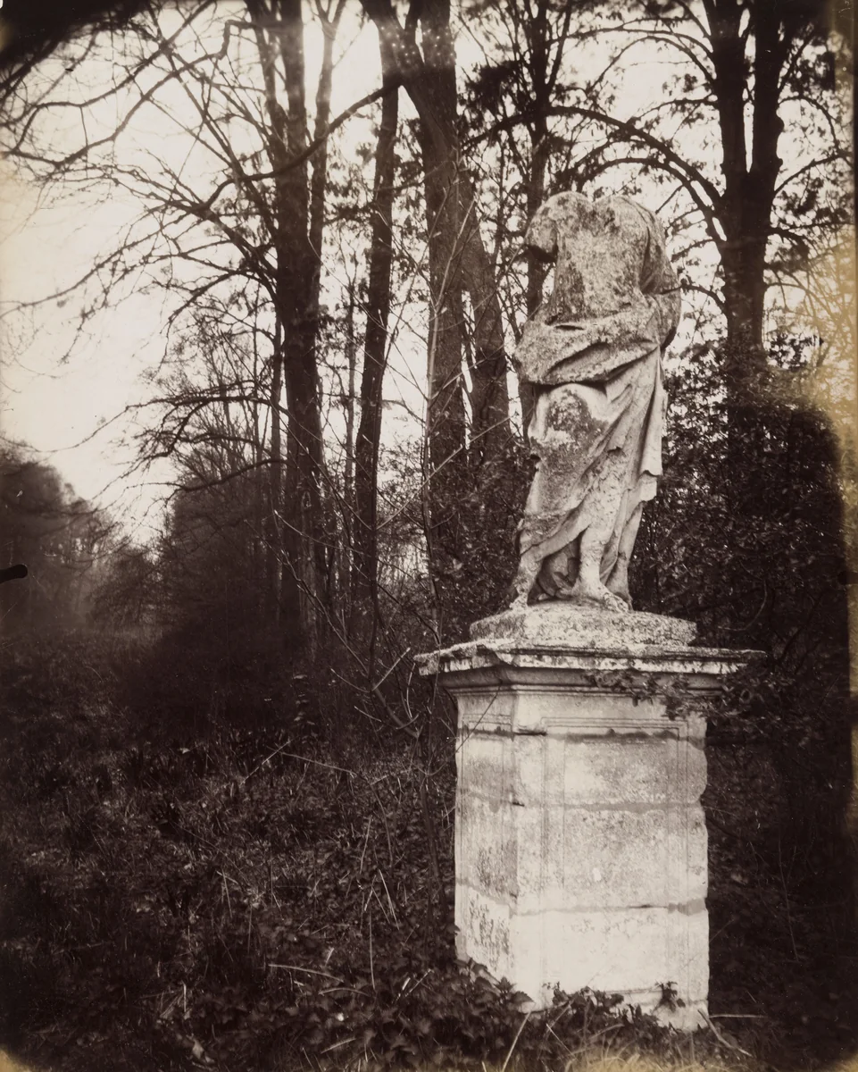Parc de Sceaux by Eugène Atget, photograph, 1925