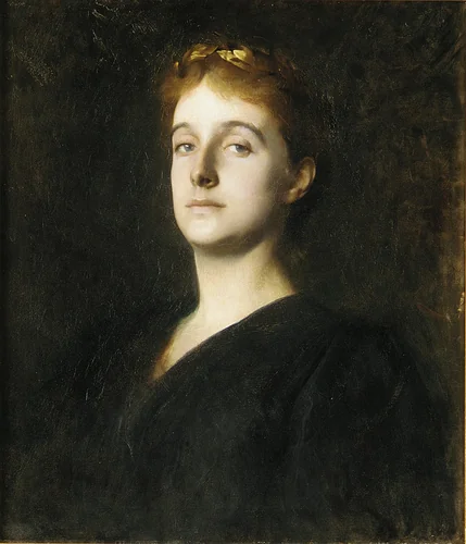 Eleanor Hardy Bunker by Dennis Miller Bunker, artwork, 1890