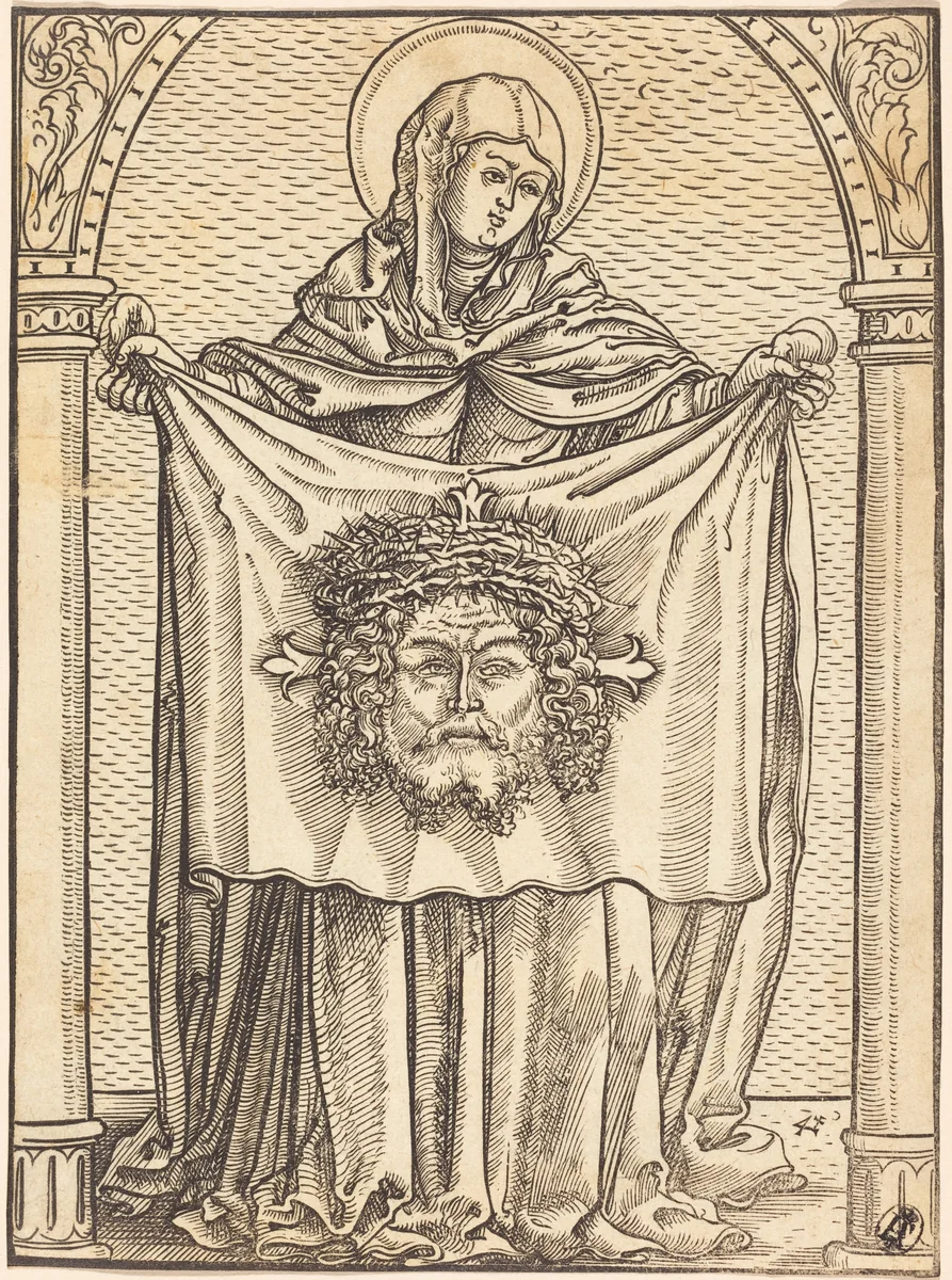 Veronica by Master of 1565, print, 1480-1599