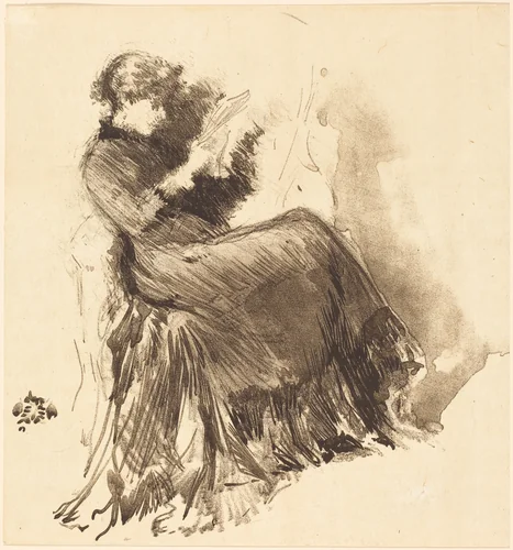 Study by James McNeill Whistler, print, 1878