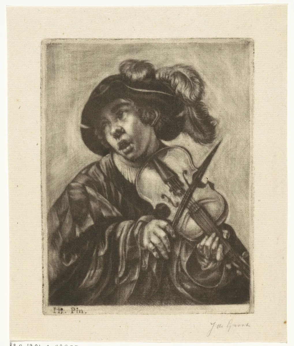 Portret van Daniel Boon by Johannes de Groot, print, 1718-1776