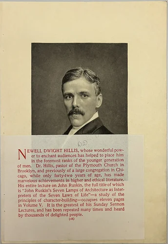 Newell Dwight Hillis by Artist Unknown, other, 1800-1899