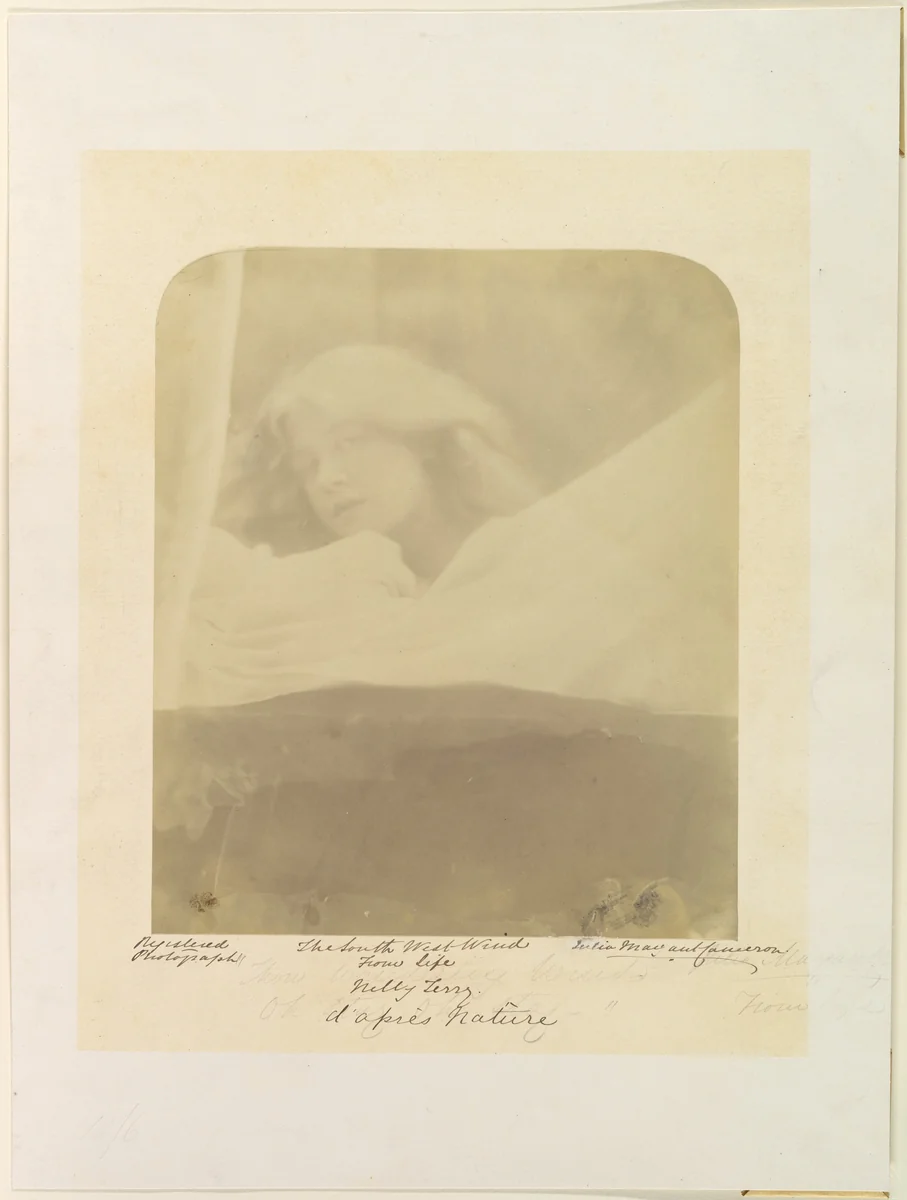 The South West Wind by Julia Margaret Cameron, photograph, 1864
