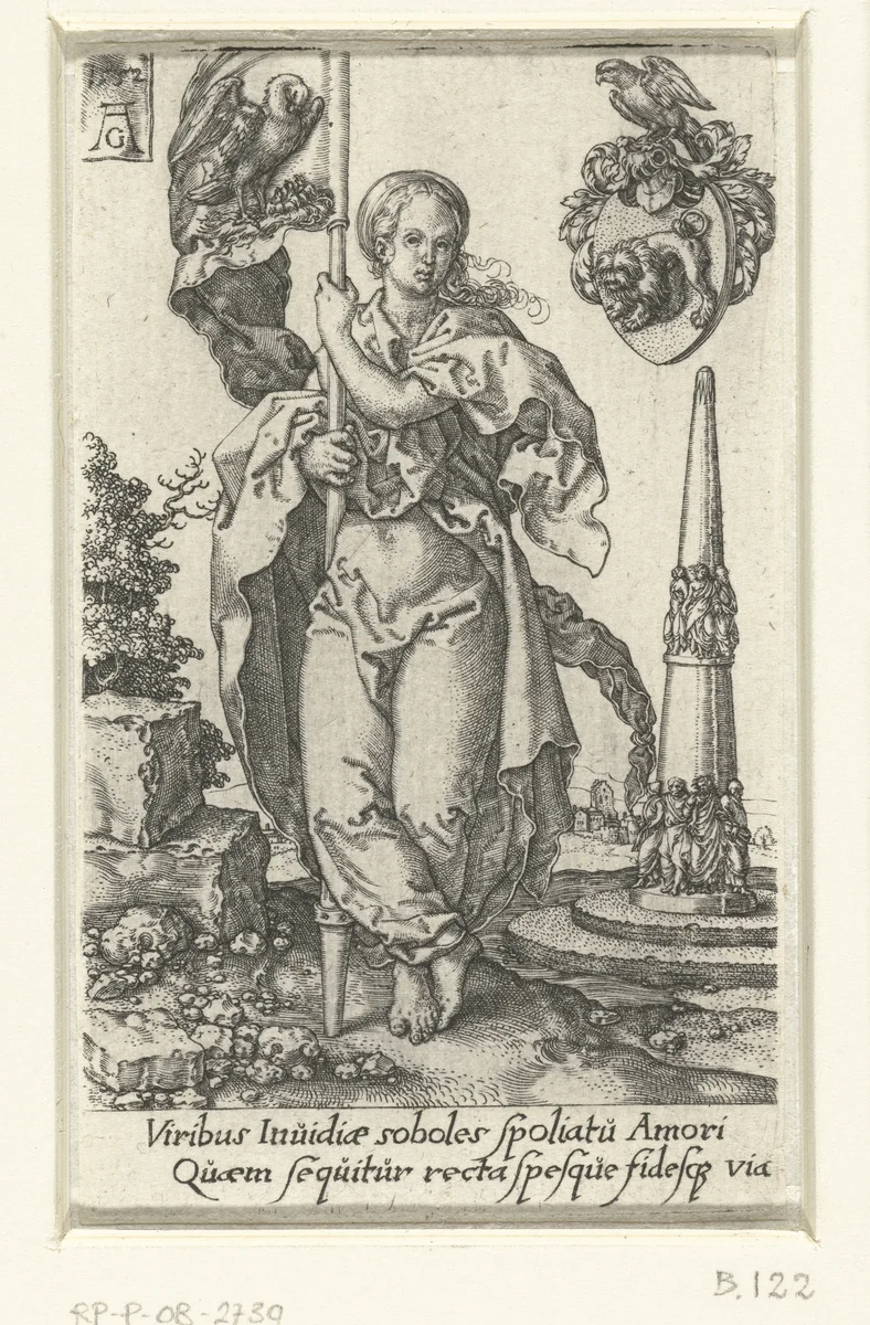 Liefde by Unknown, print, 1552