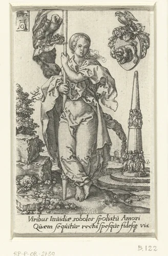 Liefde by Unknown, print, 1552