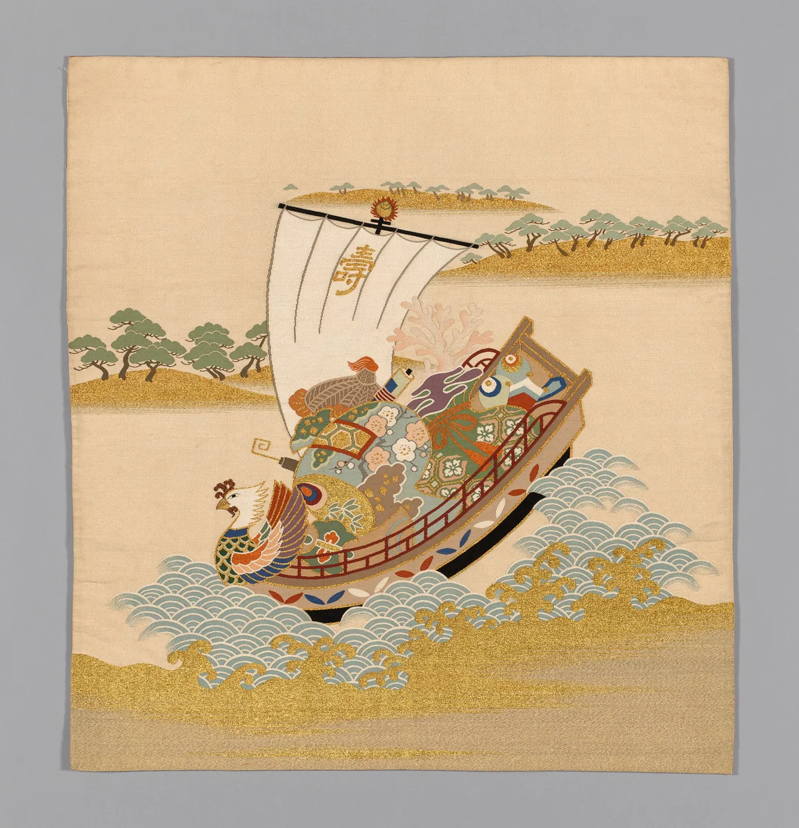 Fukusa (Gift Cover) by Japan, textile, 1902-1922