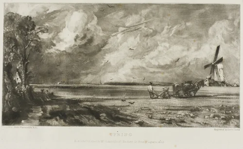 Spring by David Lucas, print, 1830